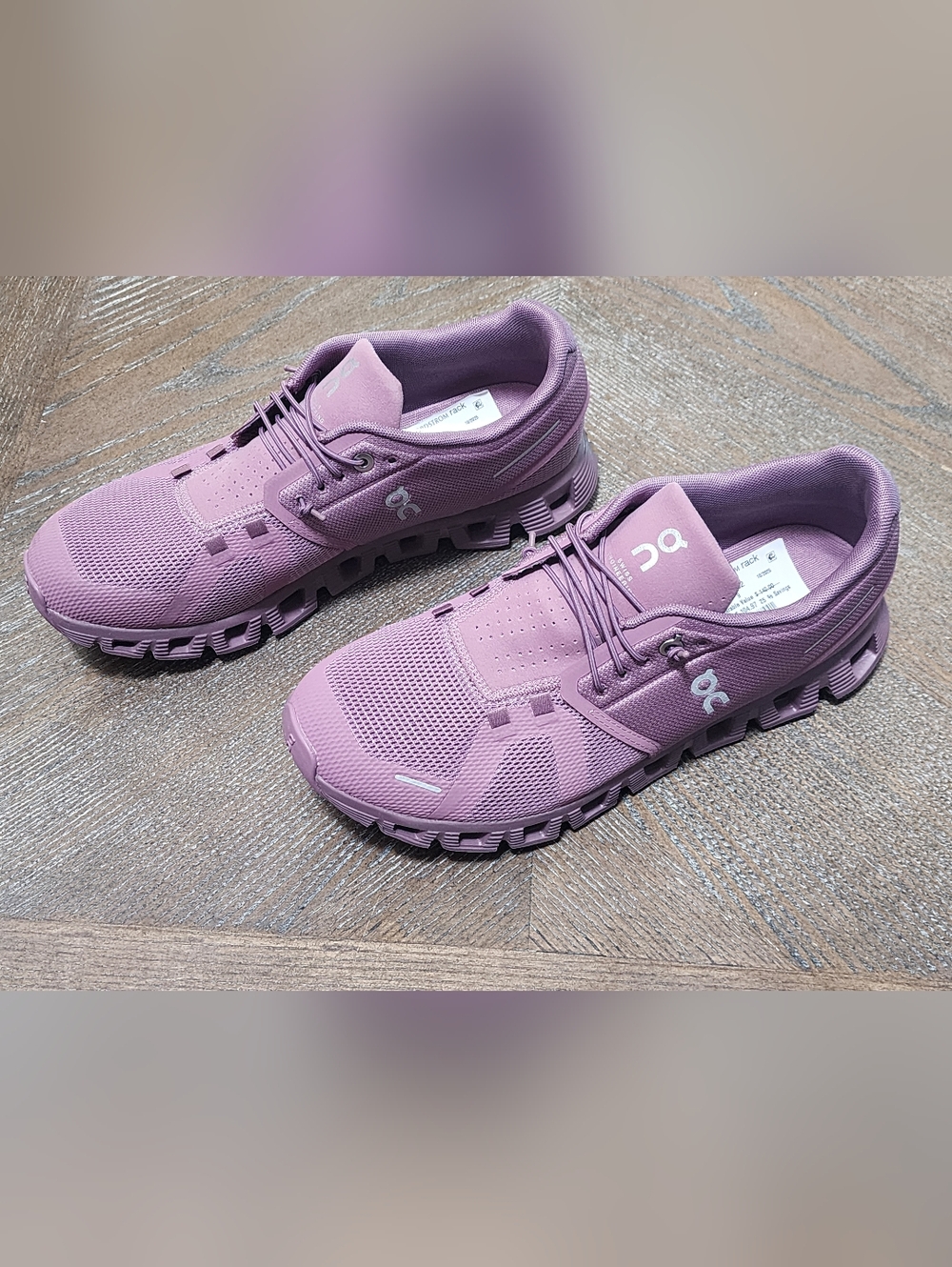 New On Running Women's Cloud Trainers in Lavender Size 9